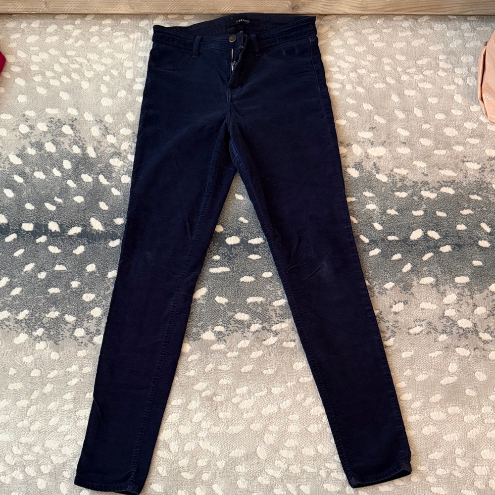 J Brand Navy Denim Pants